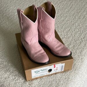 Masterson Boot co. Western Boots Pink girls 2.5